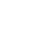 A bold white check mark with a black border on a solid black square background.